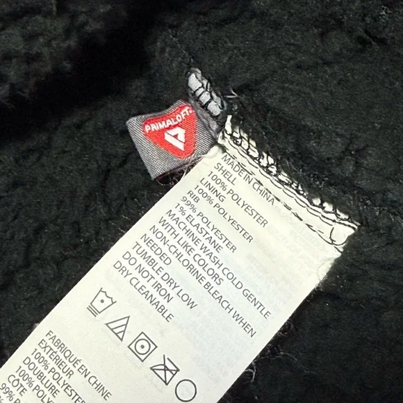 Prana Diva Wrap Powder Skirt Quilted  Sherpa Black Insulated  Size Medium - Picture 10 of 10